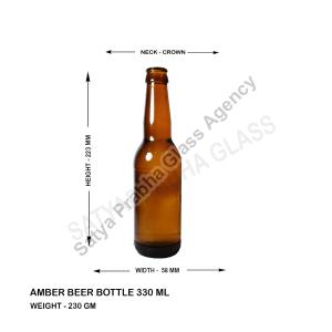 Beer Bottle 330 Ml Amber