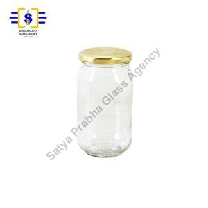 400 ml Glass Round Lug Bottles