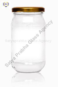 400 ml Glass Round Lug Bottles