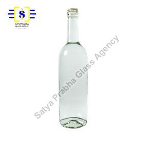 750 ml transparent  wine bottles
