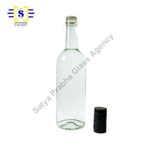 750 ml transparent  wine bottles