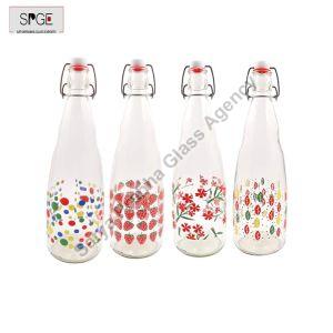glass swing top bottles