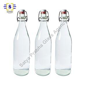 glass swing top bottles
