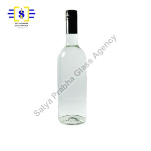 750 ml transparent  wine bottles