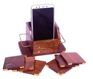 Promotional Mobile Stand with Tea Coaster