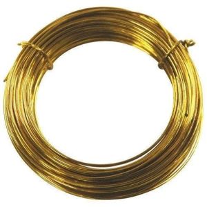 Polished Brass Wire