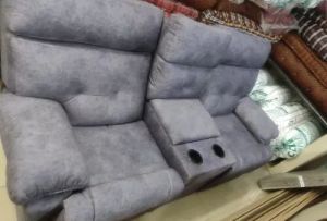 Leather 2 Seater Recliner Sofa