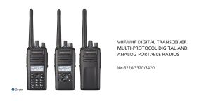 Kenwood NX 1200 Walkie Talkie Radio