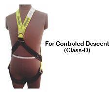 controlled descent full body harness