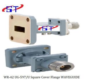 W-42 UG-597/U Waveguide Square Color Flange