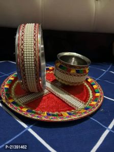 Karwa Chauth Pooja thali set