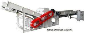 Wood sawdust machine