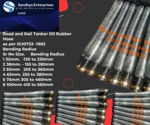 Road and Rail Tanker Oil Rubber Hose