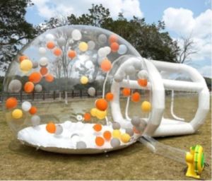 Inflatable bubble House