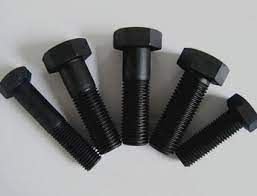 Black High Tensile Hex Bolt