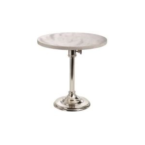 Marble nickle cake stand