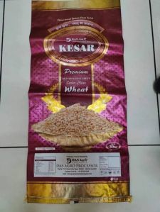 30 Kg Pink BOPP Laminated Rice Bag