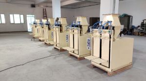 Double Spout Mortar Packing Machine