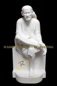 63 Inch Marble Sai Baba Statue