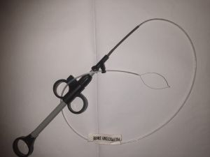 rotatable disposable polypectomy snare