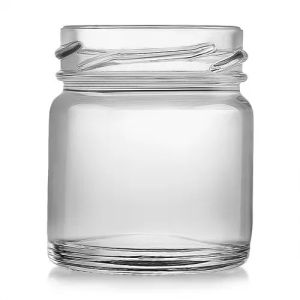 Round Lug Crystal Jar