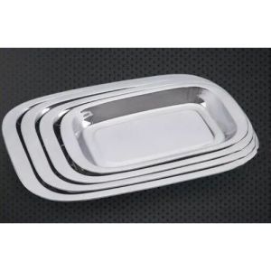 Stainless Steel Tray set