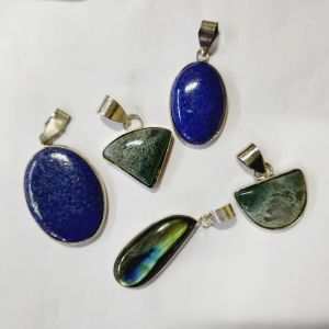 Assorted Gemstone Pendants