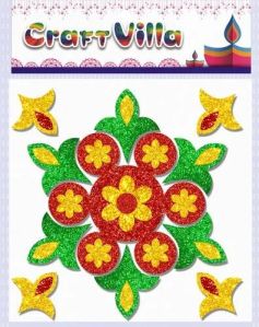Diwali Rangoli Art Sticker