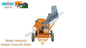 Weber Hydraulic Hopper Concrete Mixer