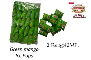 Green Mango Ice Pops