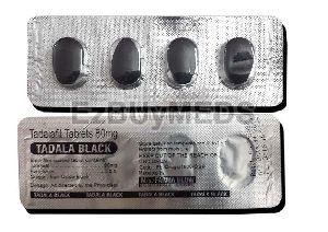 Tadalafil Black 80mg Tablets