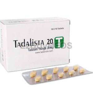 Tadalista 20mg Tablets