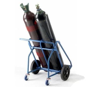 Double Gas Cylinder Trolley