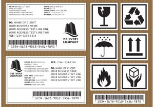 shipping cargo labels