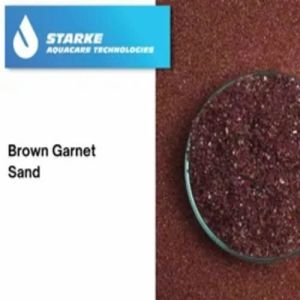 Garnet Sand Filter Media