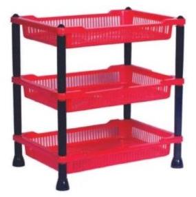 3 Tier Plastic Rack