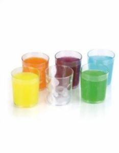 6 Pcs Plastic Glass Set