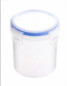 Round Lock Food Container