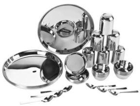 Stainless Steel Dinner Set