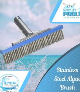 stainless steel algae brush