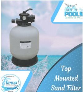 top mounted sand filter