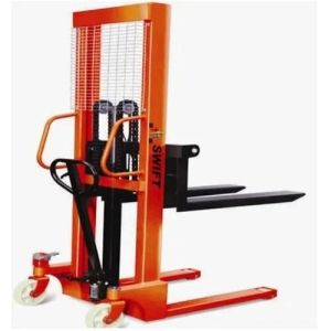 Manual pallet stacker