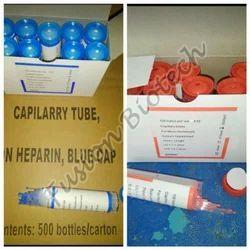 Non Hepernized Capillary Tube