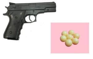 P66 Black Toy Gun