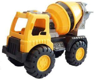 Plastic Cement Mixing Truck Toy
