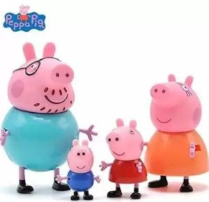 Plastic Peppa Pig Family Toys
