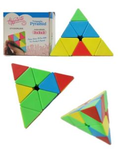 Stickerless Triangle Puzzle Cube