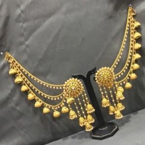 Golden Bahubali Earring