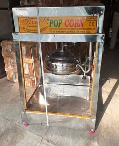 Stainless Steel Gas Operated Popcorn Making Machine