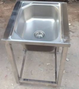 Commercial Kitchen Single Sink Unit
